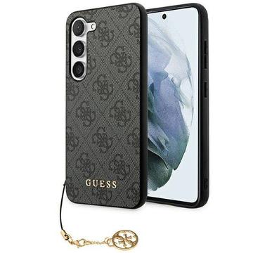 Samsung Galaxy S24+ Guess 4G Charms Collection Hybrid-deksel - Grå