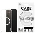 Samsung Galaxy S24+ PanzerGlass Care Transparent Urban Combat Deksel - MagSafe-kompatibel - Hvit