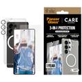 Samsung Galaxy S25 Ultra PanzerGlass Care Flagship 3-i-1-pakke - Klar