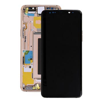 Samsung Galaxy S9 Frontdeksel & LCD-skjerm GH97-21696E - Gull