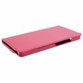 Samsung Galaxy Tab A9 360 Roterende Folio-etui - Varm rosa