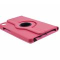 Samsung Galaxy Tab A9 360 Roterende Folio-etui - Varm rosa