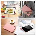 Samsung Galaxy Tab A9 Dux Ducis Domo Tri-Fold Smart Folio-etui - Rosa