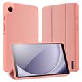 Samsung Galaxy Tab A9 Dux Ducis Domo Tri-Fold Smart Folio-etui - Rosa