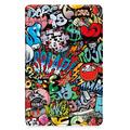 Samsung Galaxy Tab A9 Tri-Fold Series Smart Folio-etui - Graffiti