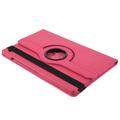 Samsung Galaxy Tab A9+ 360 Roterende Folio-etui - Varm rosa