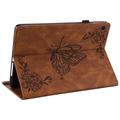 Samsung Galaxy Tab S6 Lite 2020/2022/2024 Butterfly-serien folio-etui