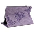 Samsung Galaxy Tab S6 Lite 2020/2022/2024 Butterfly-serien folio-etui - Lilla