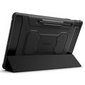 Samsung Galaxy Tab S9 FE+ Spigen Rugged Armor Pro Folio-etui - Svart