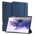 Samsung Galaxy Tab S9+ Dux Ducis Domo Tri-Fold Smart Folio-etui - Blå