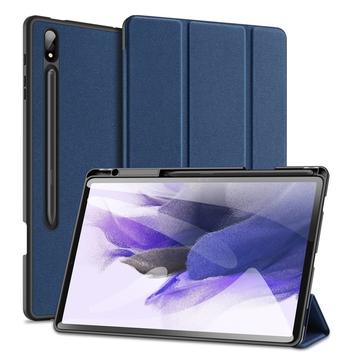 Samsung Galaxy Tab S9+ Dux Ducis Domo Tri-Fold Smart Folio-etui - Blå