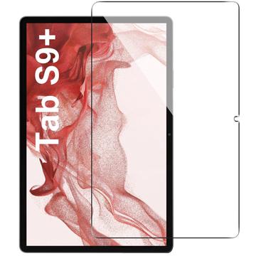 Samsung Galaxy Tab S9+/S8+ Beskyttelsesglass - Case Friendly - Klar