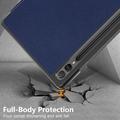 Samsung Galaxy Tab S9+ Tri-Fold Series Smart Folio-etui - Blå