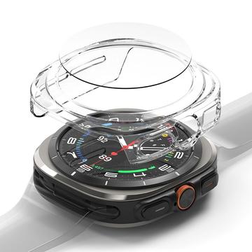 Samsung Galaxy Watch Ultra Ringke Slim & Glass TPU-deksel med skjermbeskytter - 47mm - Gjennomsiktig