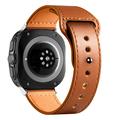 Samsung Galaxy Watch Ultra Tech-Protect Fit lærrem - 47mm - Brun