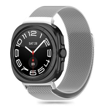 Samsung Galaxy Watch Ultra Tech-Protect Milanese Reim - 47mm - Sølv