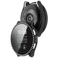 Samsung Galaxy Watch7 Rhinestone Dekorative Deksel med Skjermbeskytter - 40mm - Svart