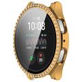 Samsung Galaxy Watch7 Rhinestone Dekorative Deksel med Skjermbeskytter - 40mm - Gull