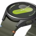 Samsung Galaxy Watch7 Ringke Slim & Glass TPU-deksel med skjermbeskytter - 40mm - Titan Svart