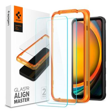 Samsung Galaxy Xcover7 Spigen ALM Glas.tR Skjermbeskytter - 2 Stk.