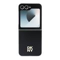 Samsung Galaxy Z Flip6 DKNY Stack Logo Deksel - Svart