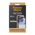 Samsung Galaxy Z Flip6 PanzerGlass HardCase Antibakteriell Deksel - Klar