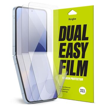 Samsung Galaxy Z Flip6 Ringke Dual Easy Film Skjermbeskytter - 2 Stk.