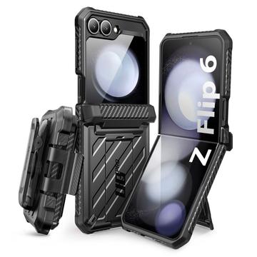 Samsung Galaxy Z Flip6 Supcase Unicorn Beetle Pro Hybrid-deksel - Svart