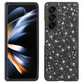 Samsung Galaxy Z Fold6 Glitter Series Hybrid-deksel - Svart