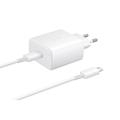 Samsung USB-C hurtigreiselader EP-TA845EWE - 45W - Bulk - Hvit