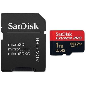 SanDisk Extreme Pro microSDXC-minnekort SDSQXCD-1T00-GN6MA - 1TB