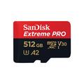 SanDisk Extreme Pro microSDXC-minnekort SDSQXCD-512G-GN6MA