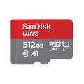 SanDisk Ultra microSDXC-minnekort med SD-adapter SDSQUAC-512G-GN6MA