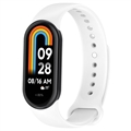 Xiaomi Smart Band 8 Myk Silikon Strap - Hvit