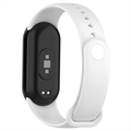 Xiaomi Smart Band 8 Myk Silikon Strap - Hvit