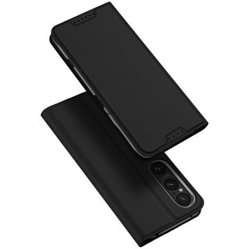 Sony Xperia 1 VI Dux Ducis Skin Pro Flip-deksel - Svart