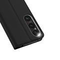 Sony Xperia 1 VI Dux Ducis Skin Pro Flip-deksel - Svart