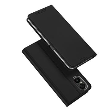 Sony Xperia 10 VI Dux Ducis Skin Pro Flip-deksel - Svart