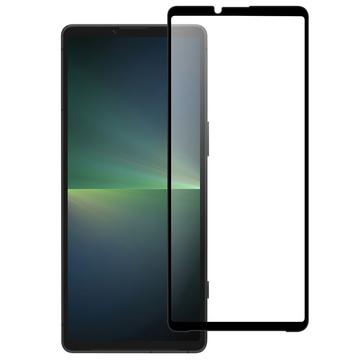 Sony Xperia 10 VI Full Cover Beskyttelsesglass - Svart Kant