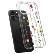 iPhone 15 Pro Max Spigen Cyrill Cecile Hybrid-deksel - Blomster