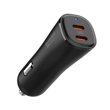 Spigen EV502 ArcStation Essential Billader - 50 W, 2xUSB-C - Svart