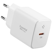 Spigen EE201EU Essential 20W lader - USB-C - Hvit