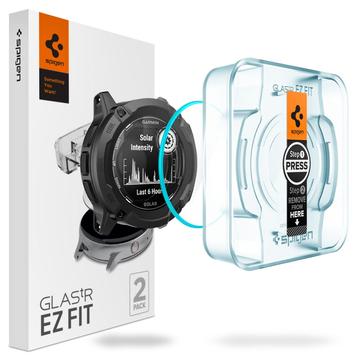 Garmin Instinct 2X Solar Spigen Glas.tR Ez Fit Beskyttelsesglass