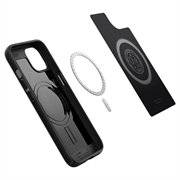 Spigen Mag Armor iPhone 13 Hybrid-Deksel - Matt Svart