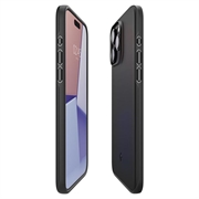 iPhone 15 Pro Spigen Thin Fit Hybrid-deksel - Svart