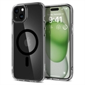 iPhone 15 Spigen Ultra Hybrid Mag Deksel - Svart / Gjennomsiktig