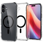 iPhone 16 Plus Spigen Ultra Hybrid Mag Deksel - Svart / Klar