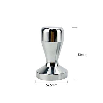 Espressokaffetamper i rustfritt stål - 57.5mm