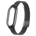 Xiaomi Smart Band 8 Nettingstropp i Rustfritt Stål med Etui