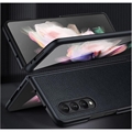 Samsung Galaxy Z Fold4 Sulada Luxury Series Hybrid-deksel - Svart